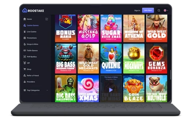RooStake Kasino spel
